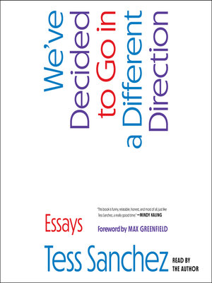 We've Decided to Go in a Different Direction - Audiobook